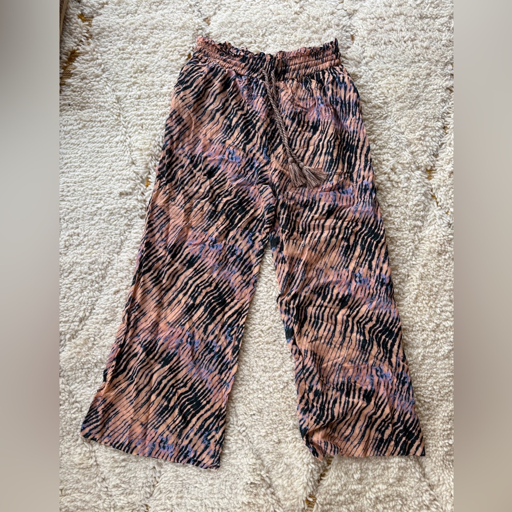 Stylish Multicolor Wide-Leg Pants - Picture 5 of 8